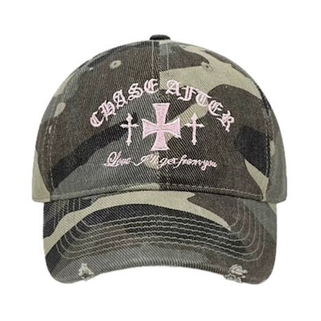 Cross Camo Vintage Cap