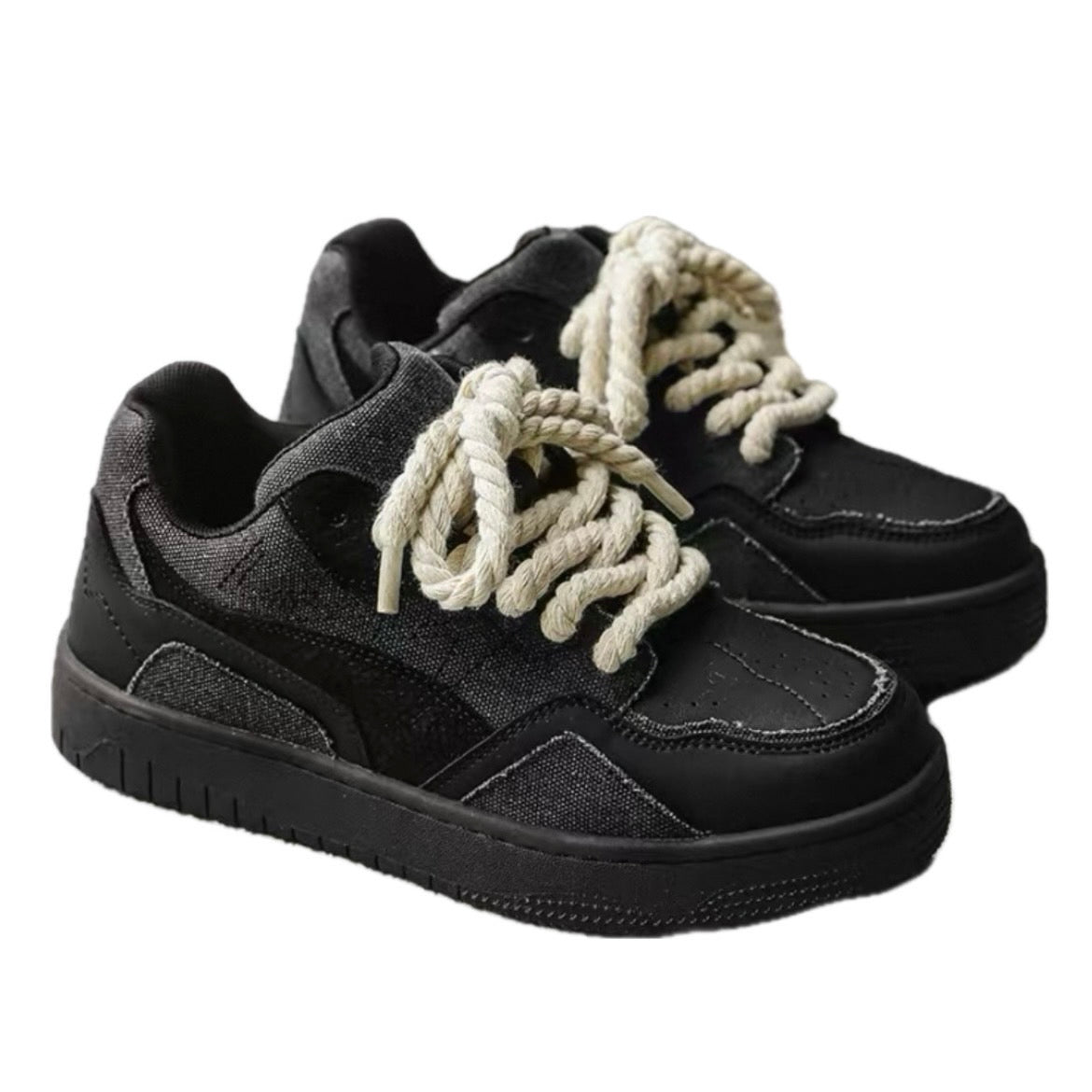 Rope Lace Low Sneakers