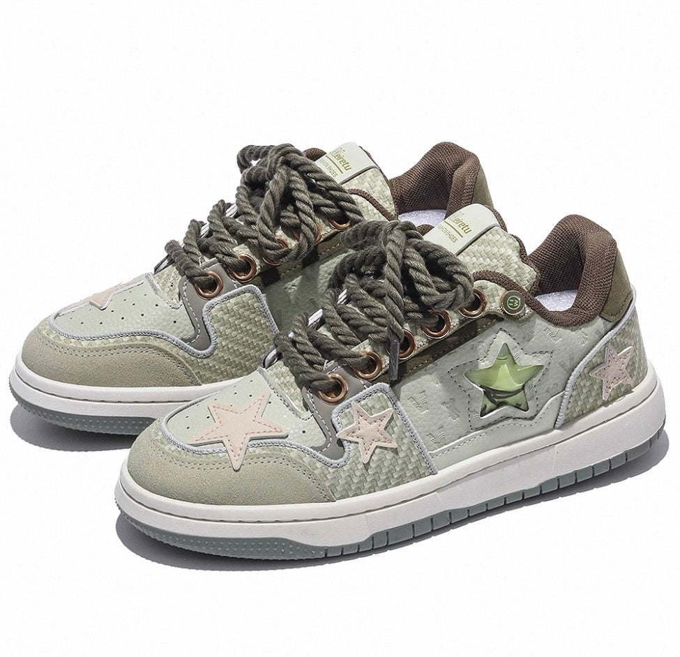 Star Panel Sneakers
